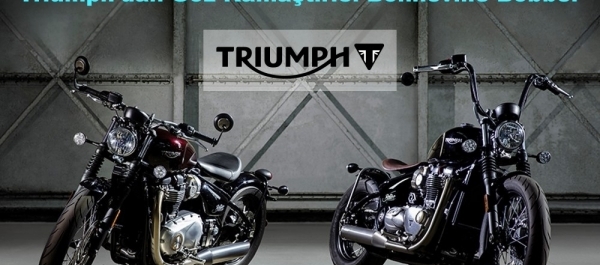 Triumph'dan Göz Kamaştırıcı Bonneville Bobber