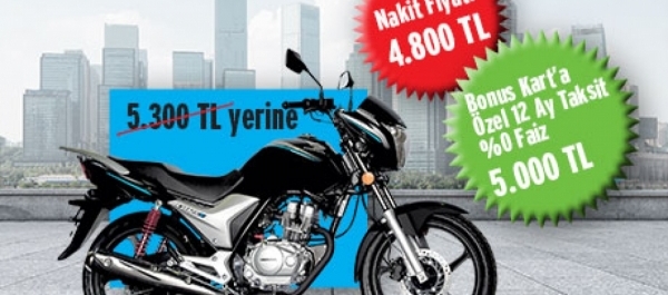 Honda'dan CB125E Fırsatı!