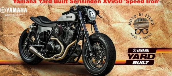 Yamaha Yard Built Serisinden XV950 'Speed Iron'