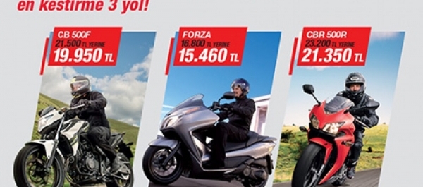 Hayalindeki Honda motosiklete giden en kestirme 3 yol!