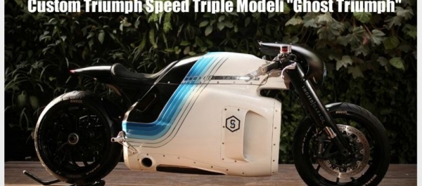 Custom Triumph Speed Triple Modeli 'Ghost Triumph'