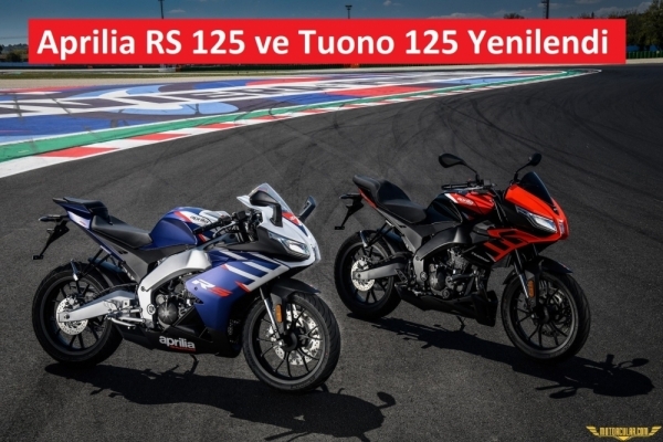 Aprilia RS 125 ve Tuono 125 Yenilendi