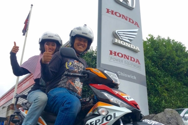 Honda RS150R ile Büyük Balayı Gezisi