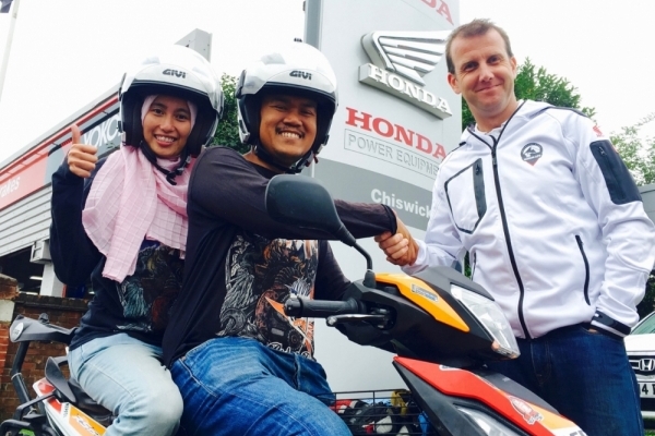 Honda RS150R ile Büyük Balayı Gezisi