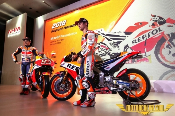 Repsol Honda MotoGP Ekibi 2018 Lansmanını Yaptı