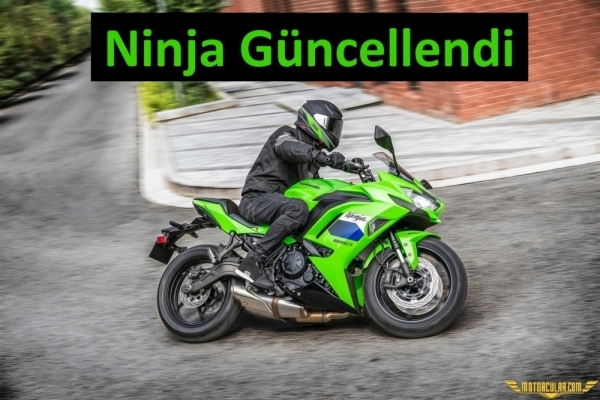 Kawasaki Ninja 650'yi Güncelledi