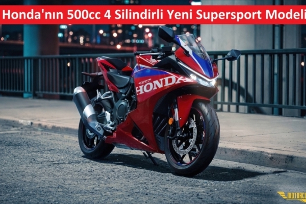 Honda CBR500R FOUR: 4 Silindirli Yeni Supersport