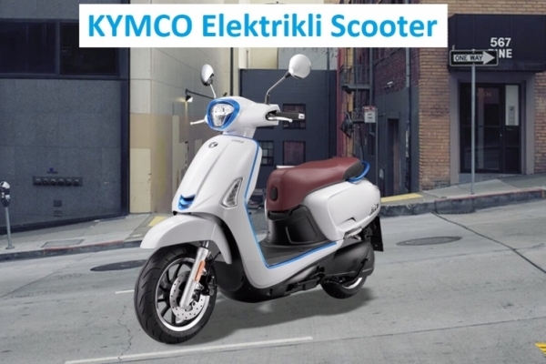 Kymco'nun Yeni Elektrikli Scooter Modeli