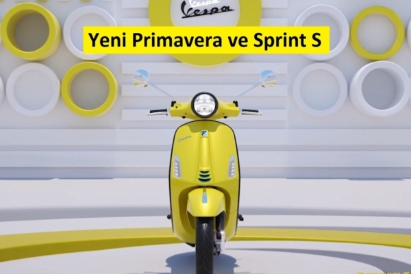 Vespa Primavera ve Sprint S Yenilendi