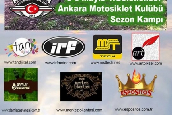 Ankara Motosiklet Kulübü Sezon Kampı 5-6 Mayıs 2018
