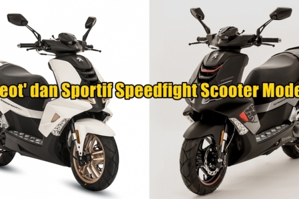Peugeot'dan Sportif Speedfight Scooter Modelleri