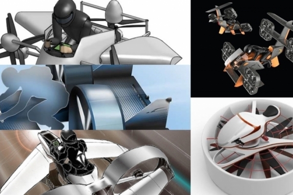 Boeing'in Uçan Motosiklet Tasarım Yarışması