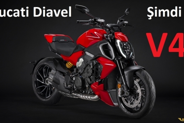 2023 Ducati Diavel Artık V4