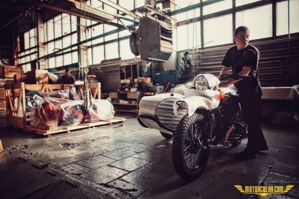 Ural Motosiklet Fabrikası'ndan Görüntüler