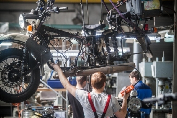 Ural Motosiklet Fabrikası'ndan Görüntüler