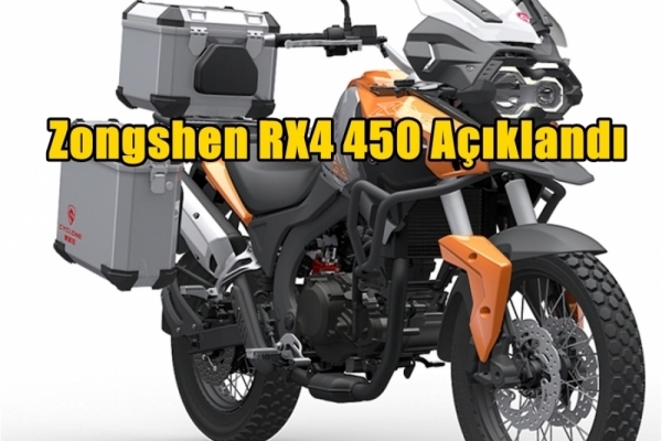 Zongshen RX4 450 Açıklandı