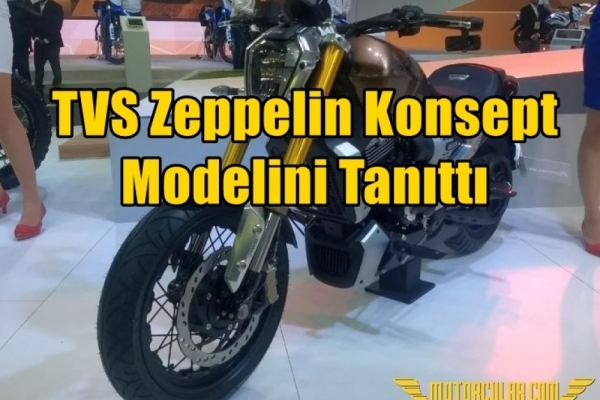 TVS Zeppelin Konsept Modelini Tanıttı