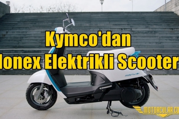 Kymco'dan Ionex Elektrikli Scooter