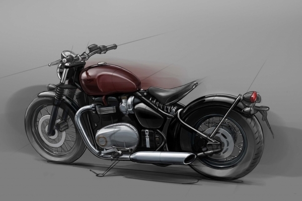 Triumph Bonneville Bobber