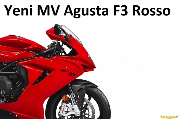 2021 MV Agusta F3 Rosso Sunuldu