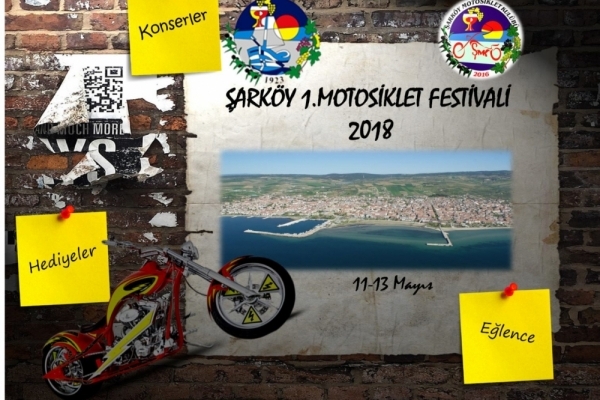Şarköy Motosiklet Festivali 11-13 Mayıs 2018
