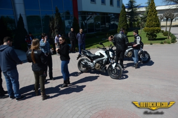  Bajaj Dominar 400 Fabrika Tanıtımı ve Test Sürüşü