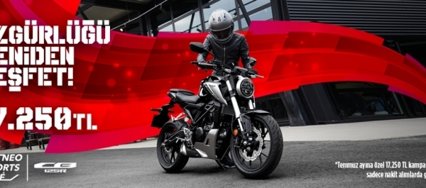 Honda CB125R Temmuz Fırsatı