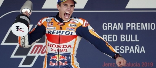 İspanya MotoGP'yi Marquez Kazandı
