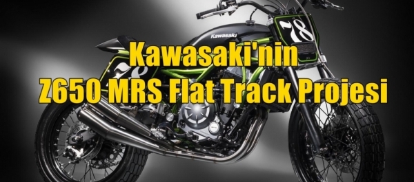 Kawasaki'nin Z650 MRS Flat Track Projesi