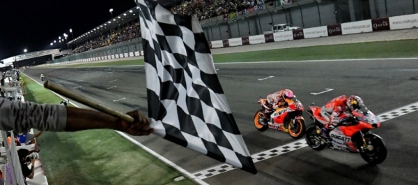 Katar MotoGP'sini Dovizioso Kazandı