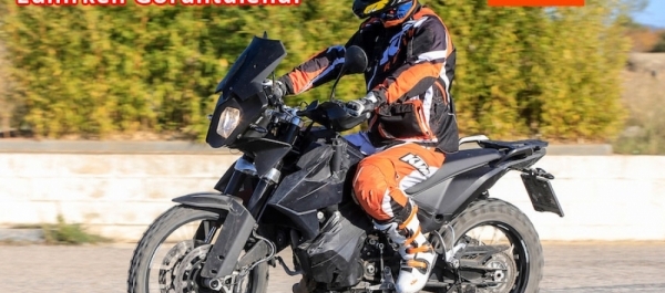 KTM 790 Adventure Test Edilirken Görüntülendi