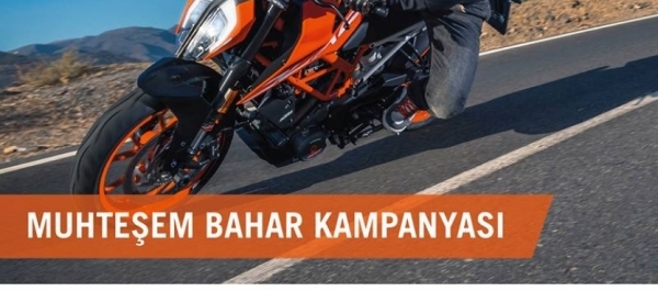 KTM'den Muhteşem Bahar Kampanyası