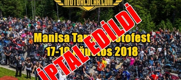 Manisa Tarzan Motofest 17-19 Ağustos 2018