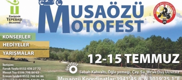 8.Eskişehir Tepebaşı Musaözü Motosiklet Festivali