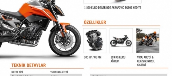 KTM 790 Duke Kampanyası