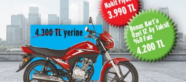 Honda'dan ACE125 Fırsatı!