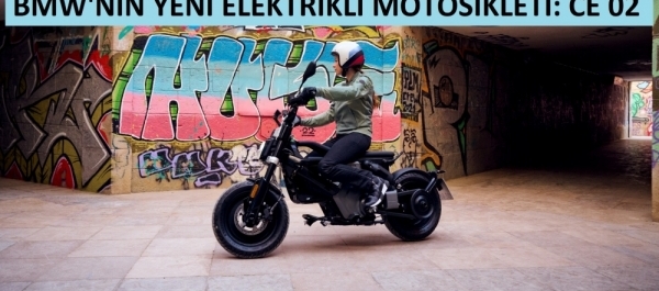 Elektrikli BMW Scooter: CE 02 Sunuldu