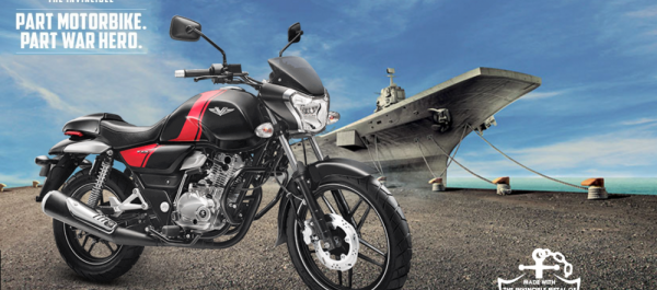 BAJAJ V15 - INS VIKRANT'IN Metalinden Yapılan Kendine Has Motosiklet Piyasaya Çıktı