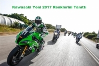 Kawasaki Yeni 2017 Renklerini Tanıttı