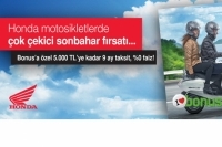 Honda Motosikletlerde Çok Çekici Sonbahar Fırsatı...