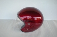 Jiekai JK-512 Motosiklet Yarım Kask Ece Belgeli Kırmızı
