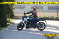 Bajaj Dominar 400 İlk Sürüş Testi Videosu