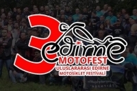 3. Edirne Uluslararası Motosiklet Festivali, Karaağaç Edirne  02-04 Eylül 2016 