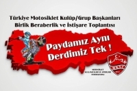 Türkiye Motosiklet Kulüp/Grup Başkanları Birlik Beraberlik ve İstişare Toplantısı 03-04 Aralık 2016