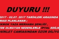 Türkmok 4. Yaza Merhaba Şenliği İzmir, 29 Haziran - 2 Temmuz 2017