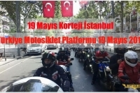 19 Mayıs Korteji İstanbul, Türkiye Motosiklet Platformu 19 Mayıs 2017