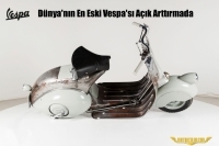 Dünya'nın En Eski Vespa'sı Açık Arttırmada 