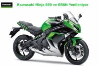 Kawasaki Ninja 650 ve ER6N Yenileniyor
