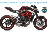 Pirelli Diablo Rosso III için Özel Versiyon MV Agusta Brutale