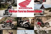 Honda Motosiklet Modelleri Türkiye Turu'na Devam Ediyor